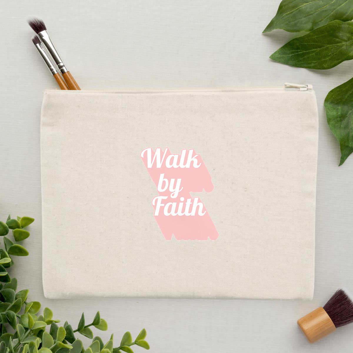 Image front Pencil case Premium+ Walk by Faith