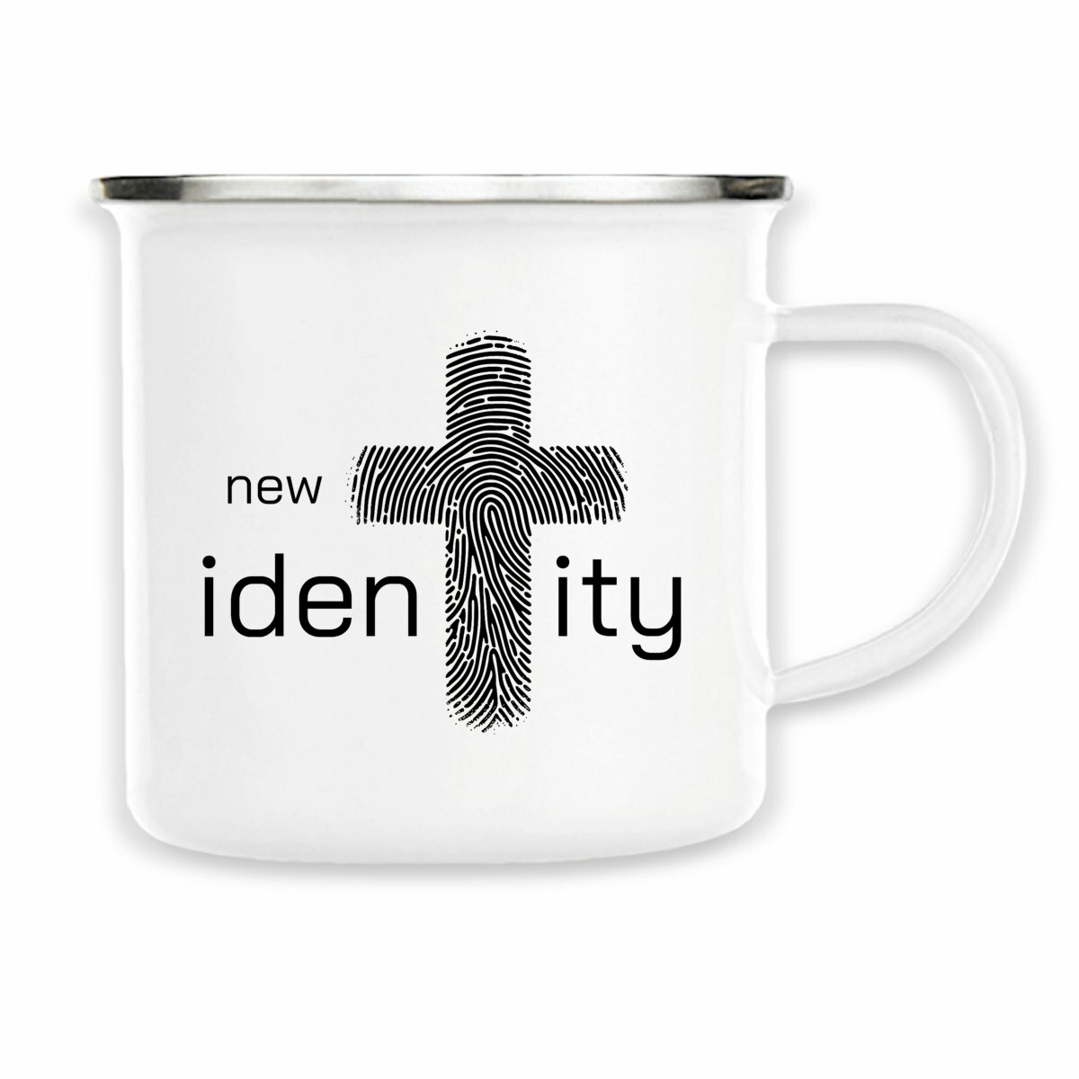 Image back Enamel mug Premium New Identity