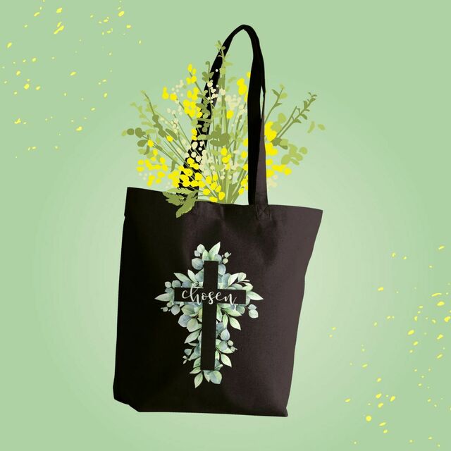 Image front Heavy totebag chosen