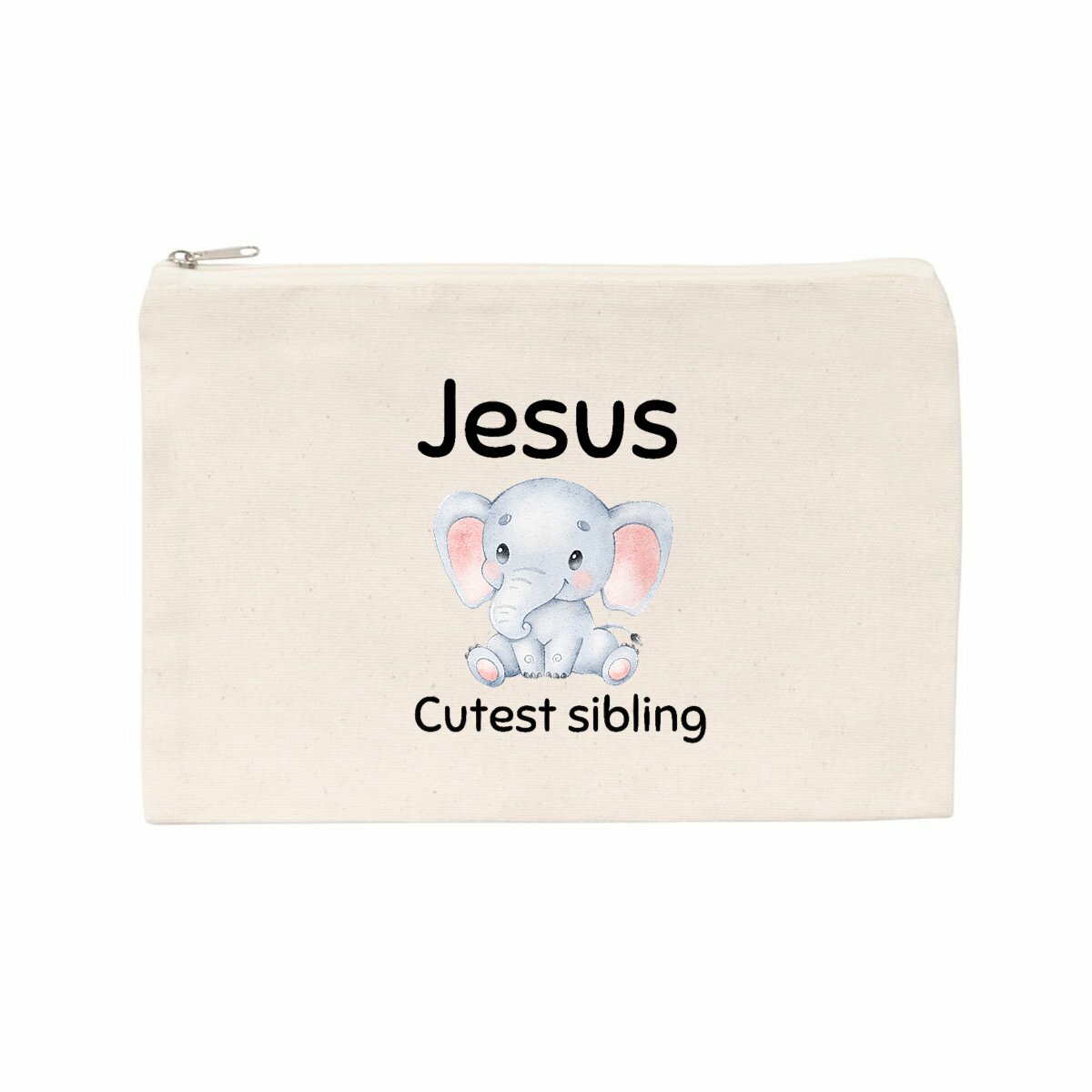 Image back Pencil case Premium+ Jesus's cutest Sibling 
