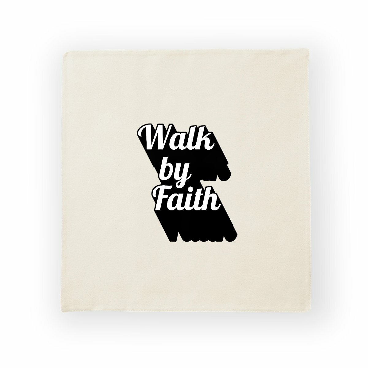 Image back Cushion Premium+ Walk by Faith