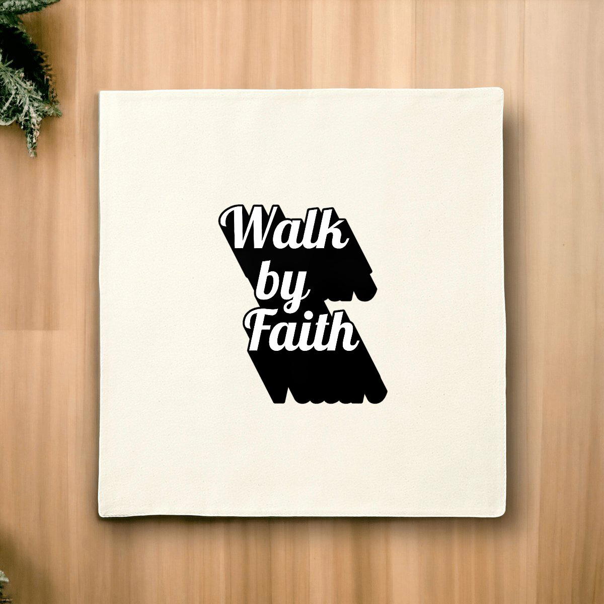 Image front Cushion Premium+ Walk by Faith