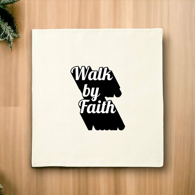 Image front Cushion Premium+ Walk by Faith