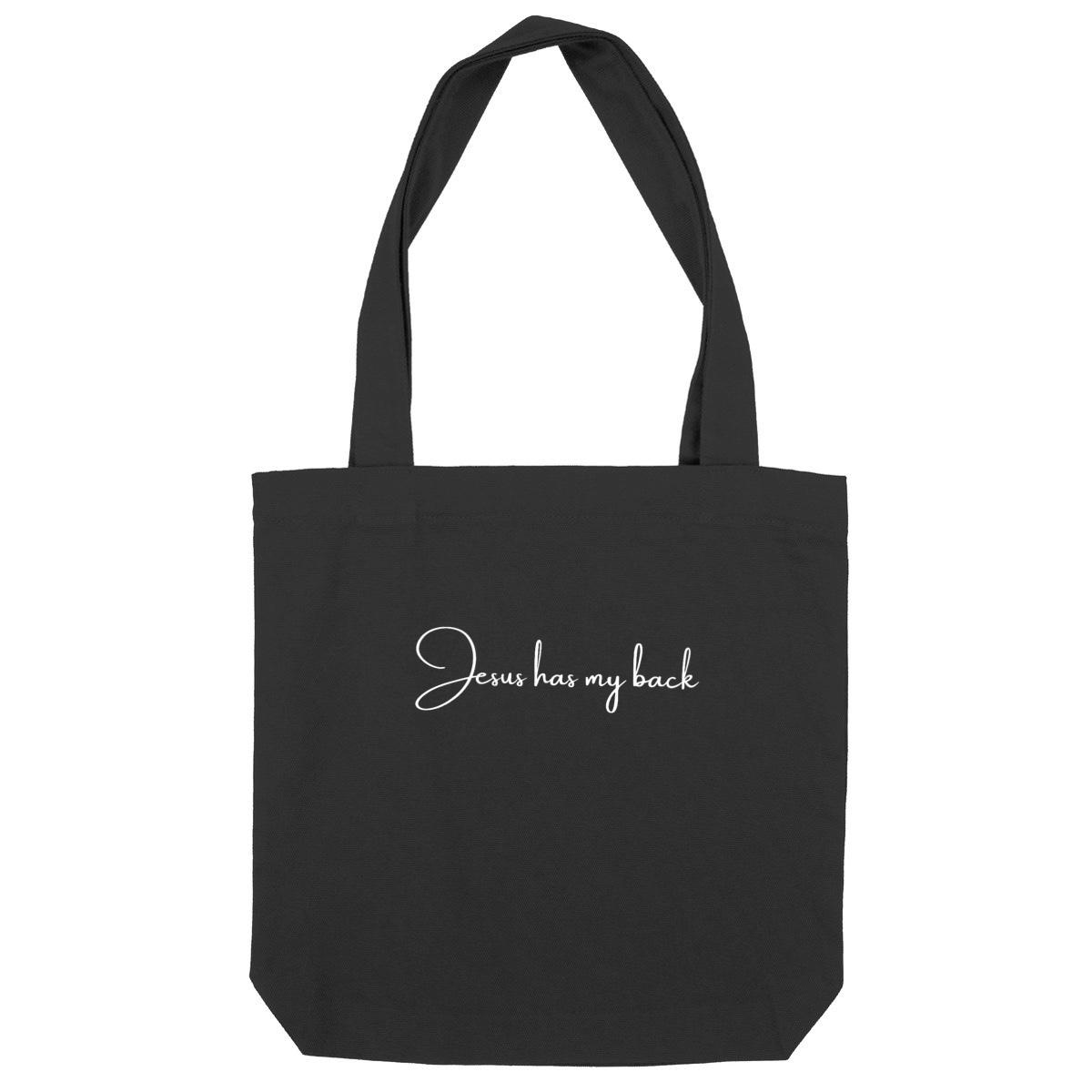 Image back Heavy totebag - Premium Plus Jesus has my back