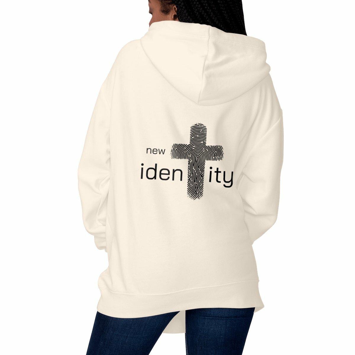 Image front Unisex hoodie Premium+ New Identity