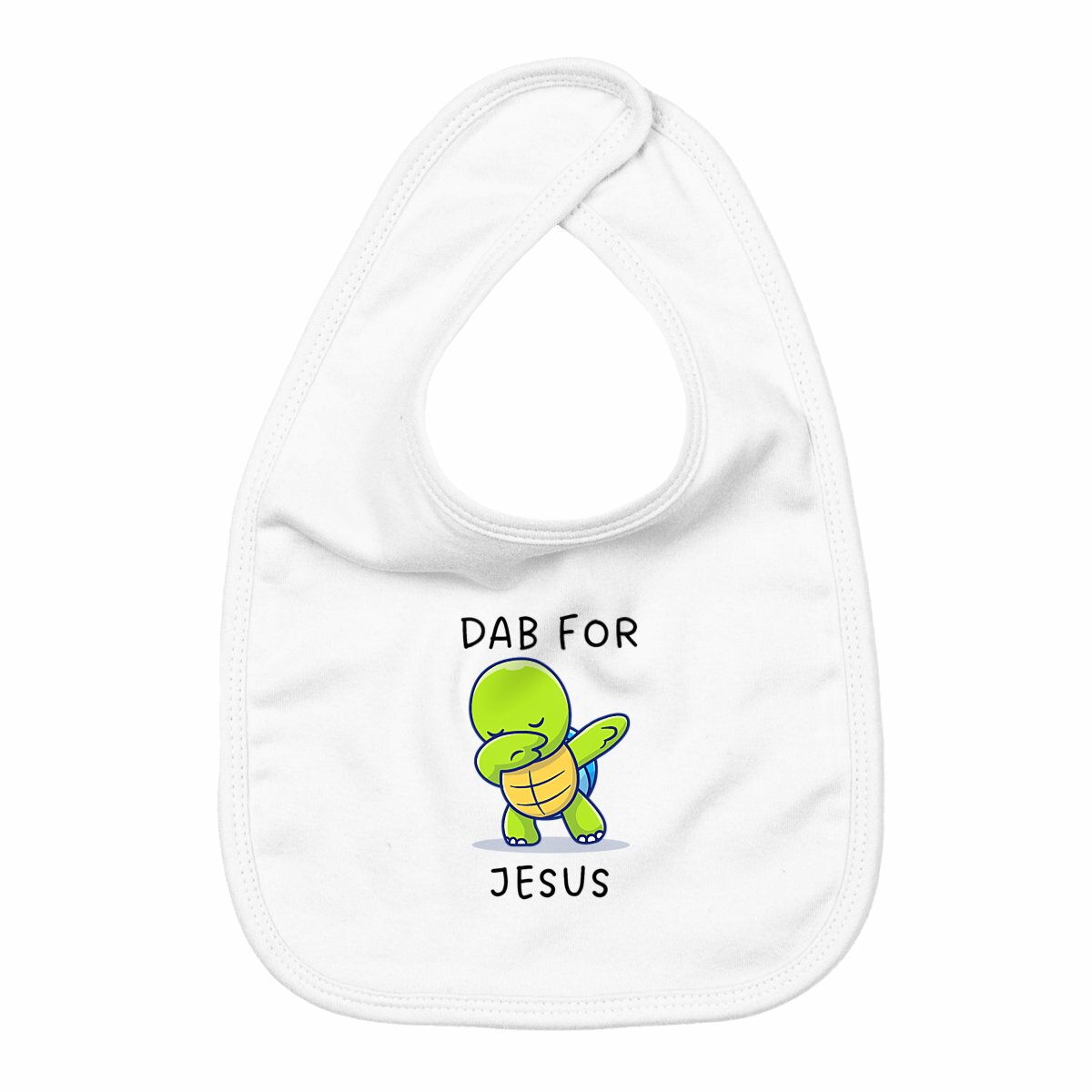 Image back Bib Premium+  Dab for Jesus 