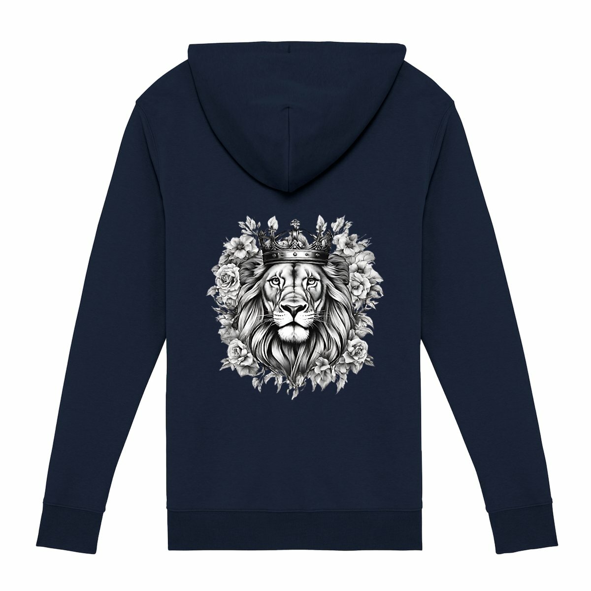 Image front Unisex Zip Hoodie strong Lion