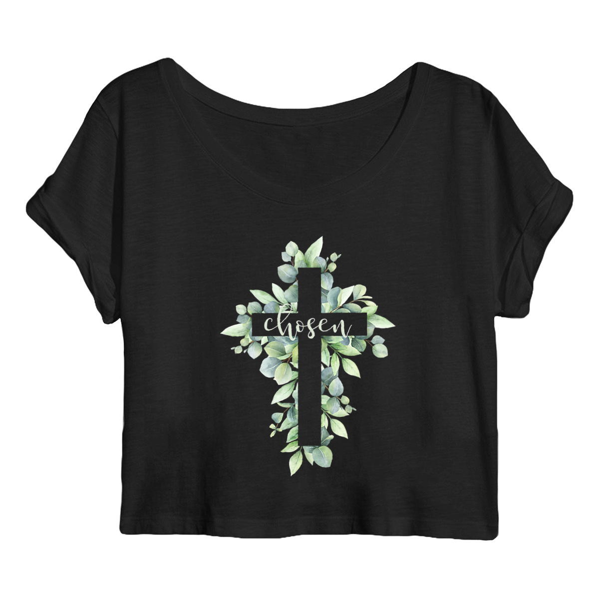 Image front Women's crop top chosen