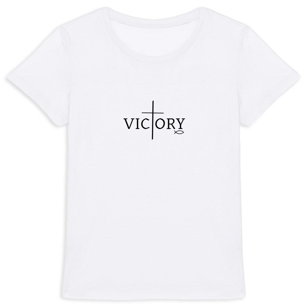 Image back Women's t-shirt Premium+ Victory front only