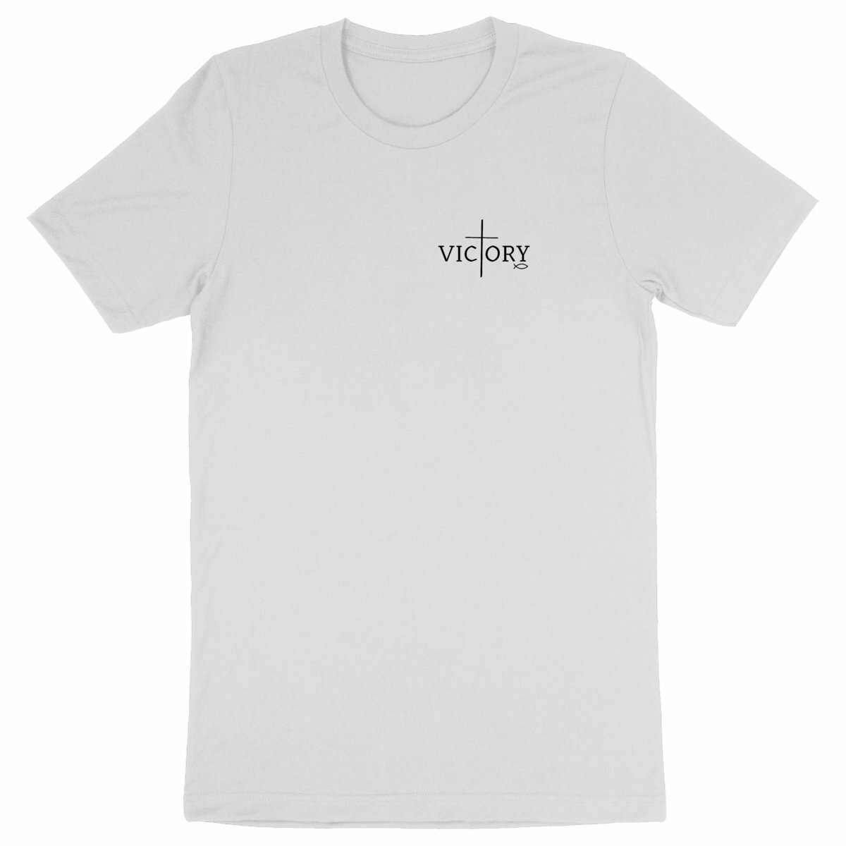 Image front Heavyweight Unisex t-shirt premium+ Victory both sides