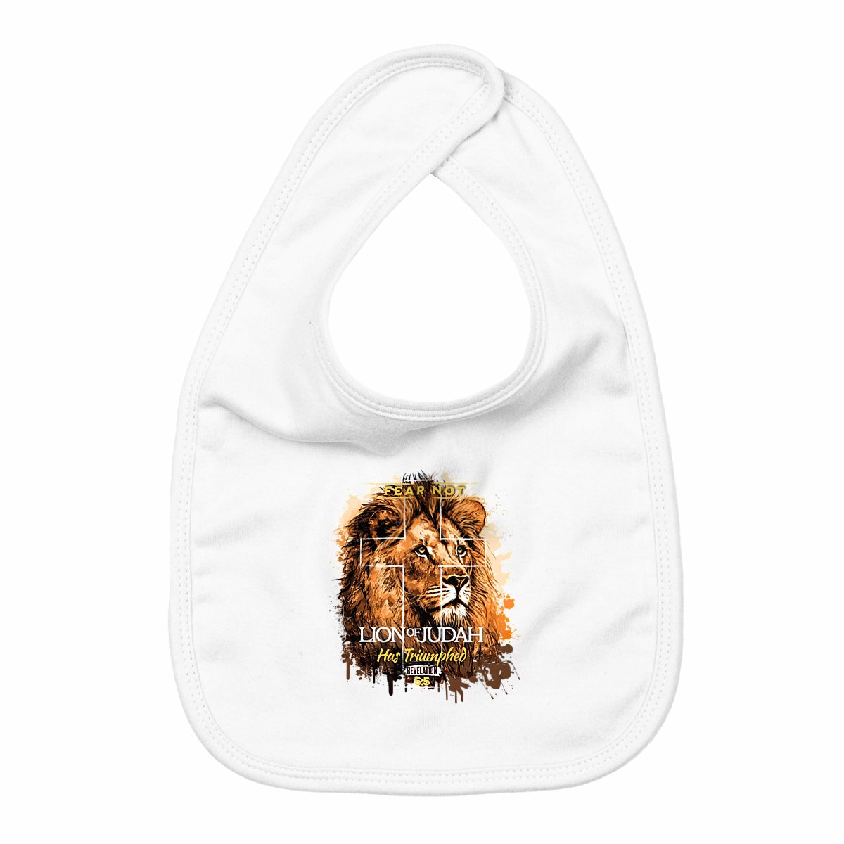 Image back Bib Premium+ fear not lion of Judas