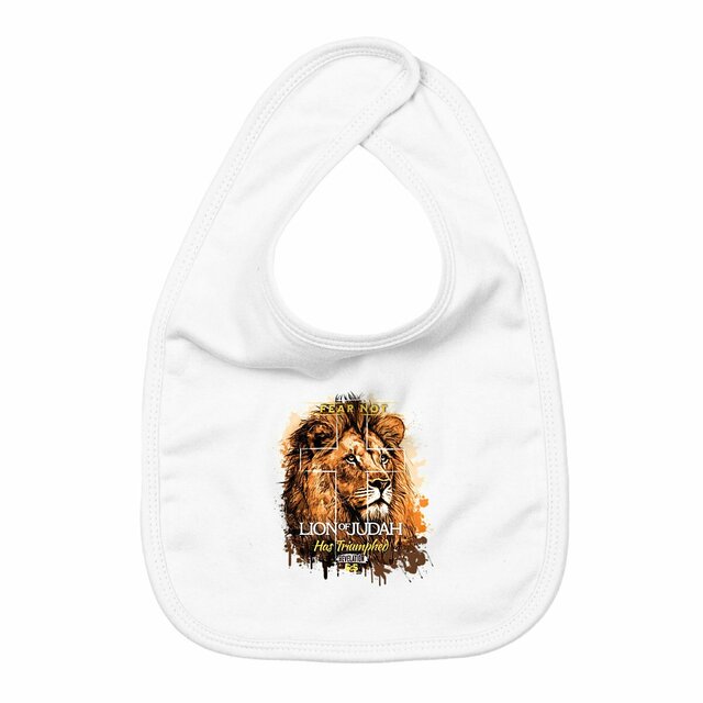 Image back Bib Premium+ fear not lion of Judas
