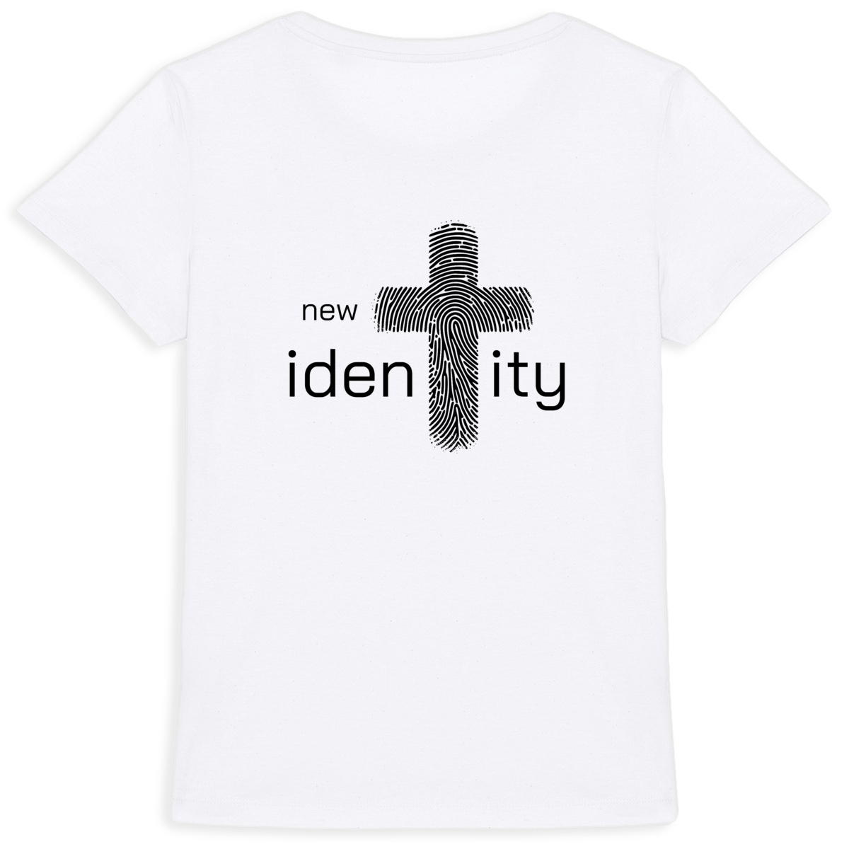 Image back Women's t-shirt Premium+ New Identity