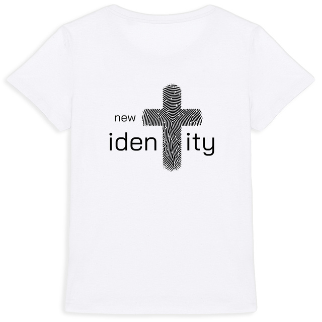 Image back Women's t-shirt Premium+ New Identity