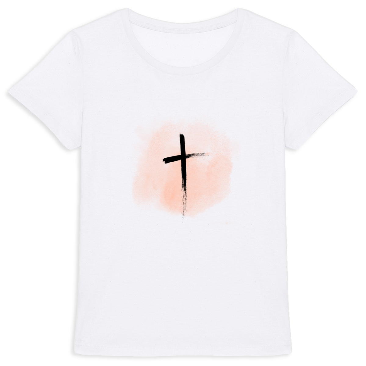 Image back Women's t-shirt "croce"