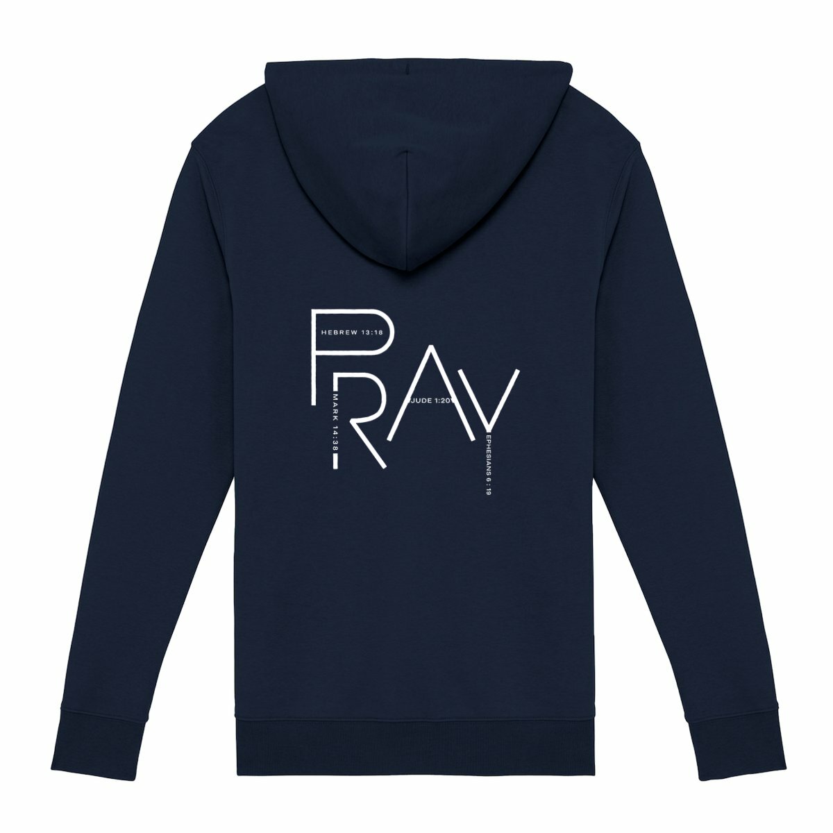 Image front Unisex Zip Hoodie - Premium Plus PRAY