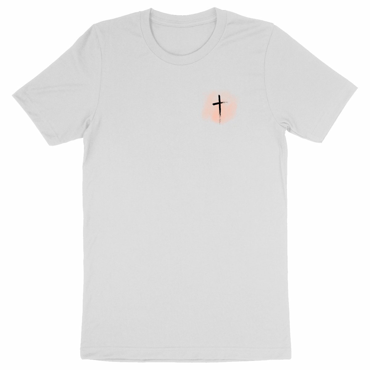 Image back Heavyweight Unisex t-shirt "croce"