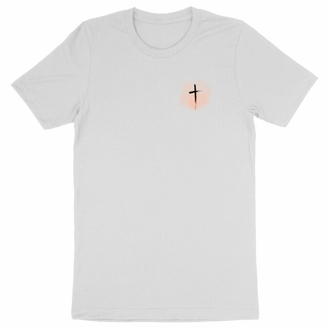 Image back Heavyweight Unisex t-shirt "croce"