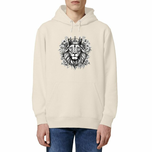 Image front Unisex Heavyweight Hoodie "Strong Lion"