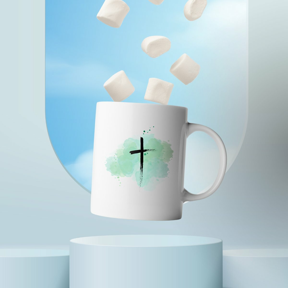 Image front Ceramic mug "ink"