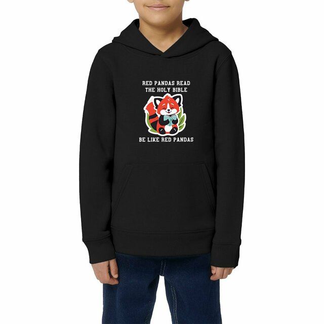 Image front Kids hoodie Premium Be like red pandas