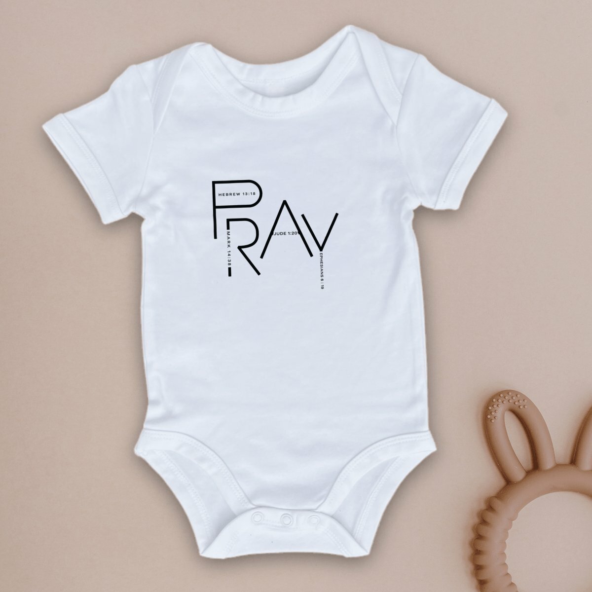 Image front Baby Bodysuit - Premium Plus PRAY