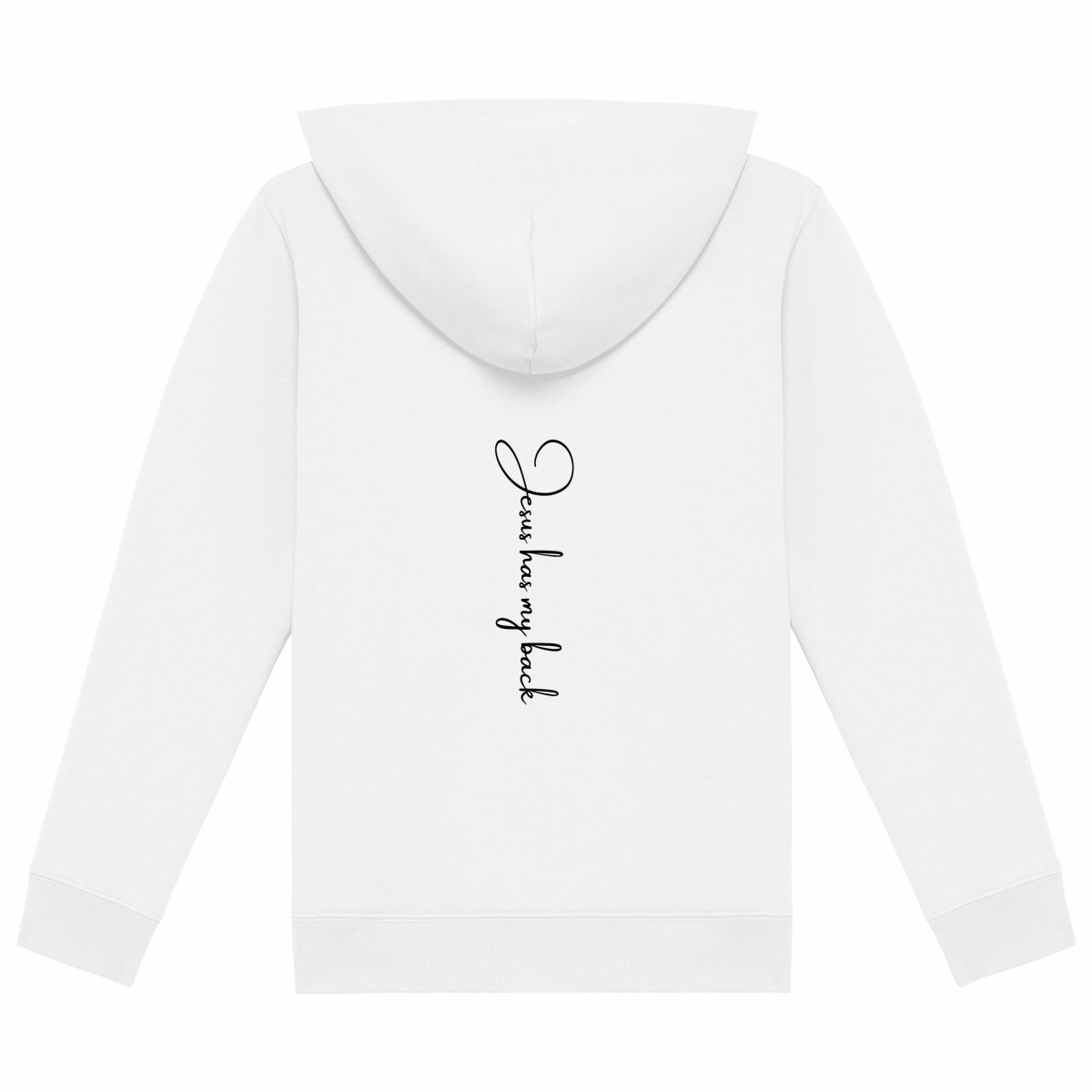 Image back Kids hoodie - Premium Jesus has my back