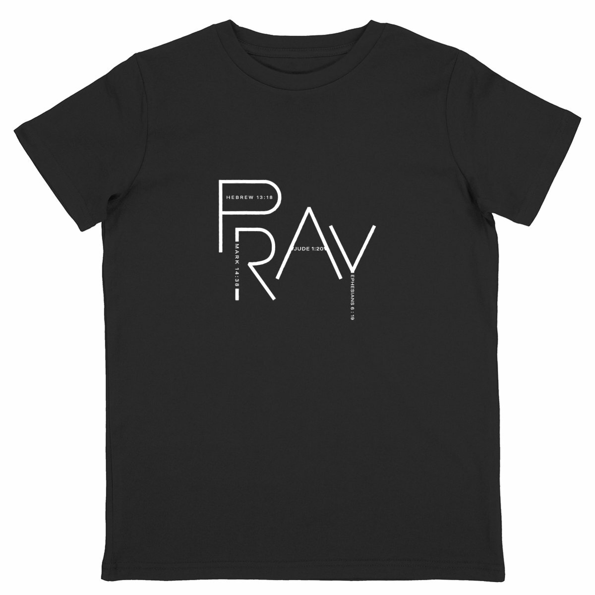 Image back Kids t-shirt - standard PRAY