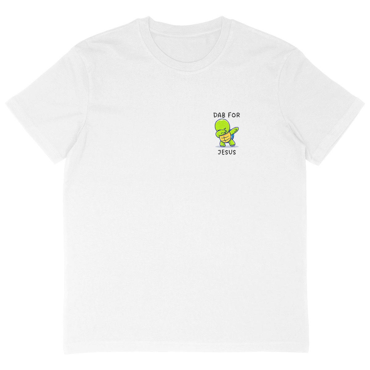 Image back Men's oversized t-shirt premium+ Dab for Jesus