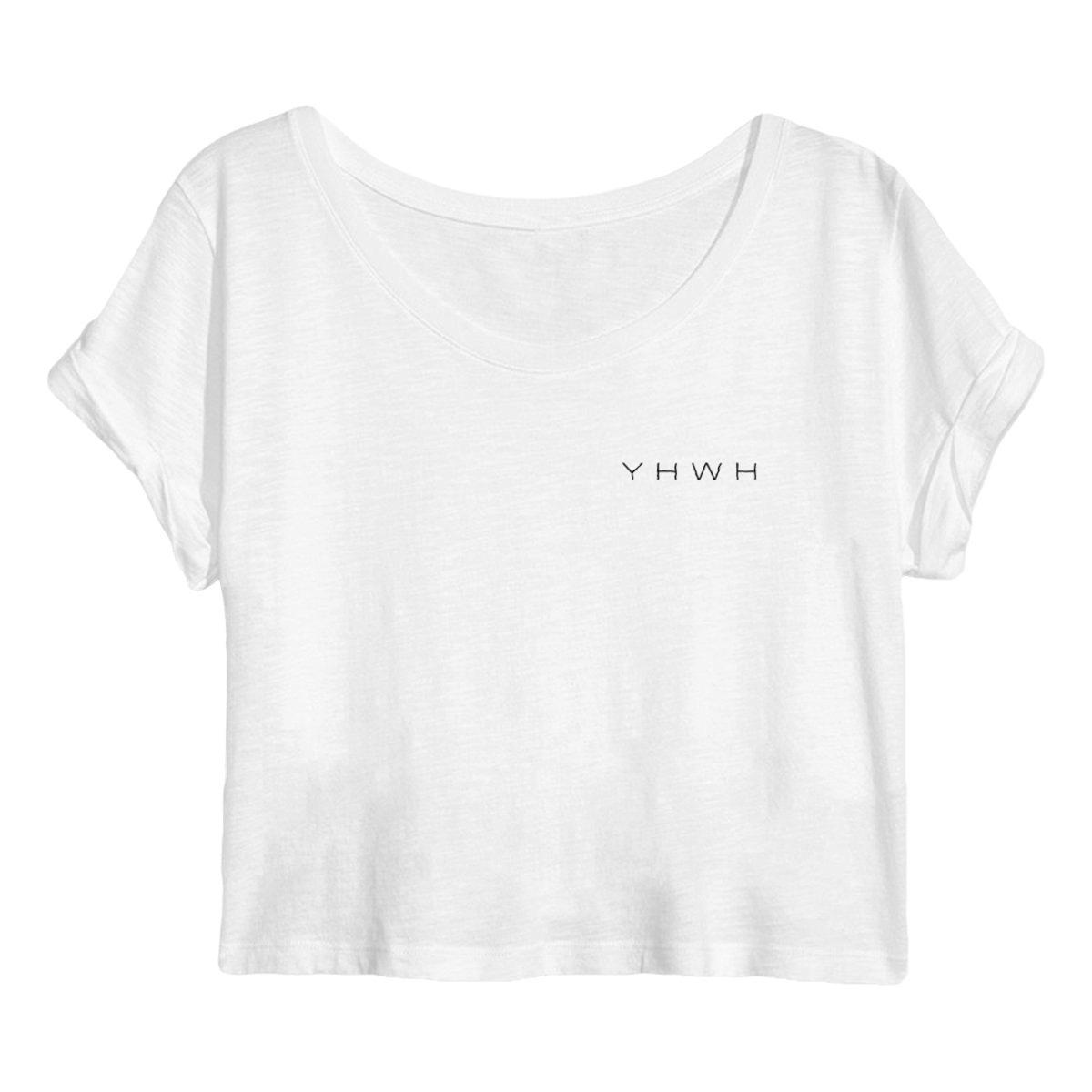 Image back Women's crop top - Premium Plus YHWH