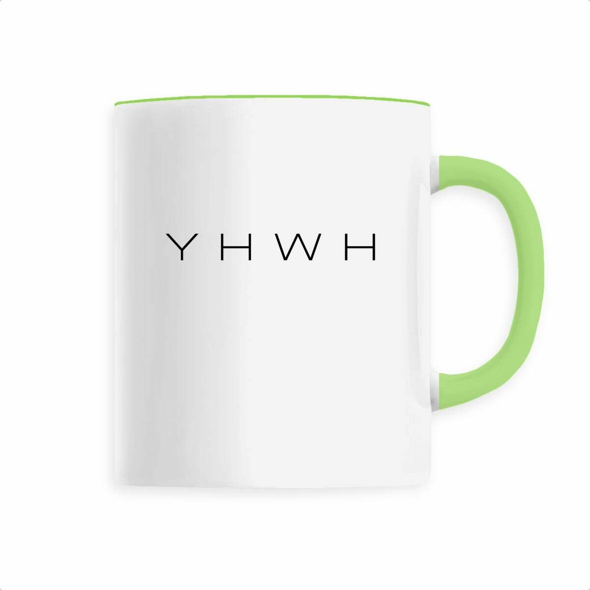 Image back Ceramic mug - Premium YHWH