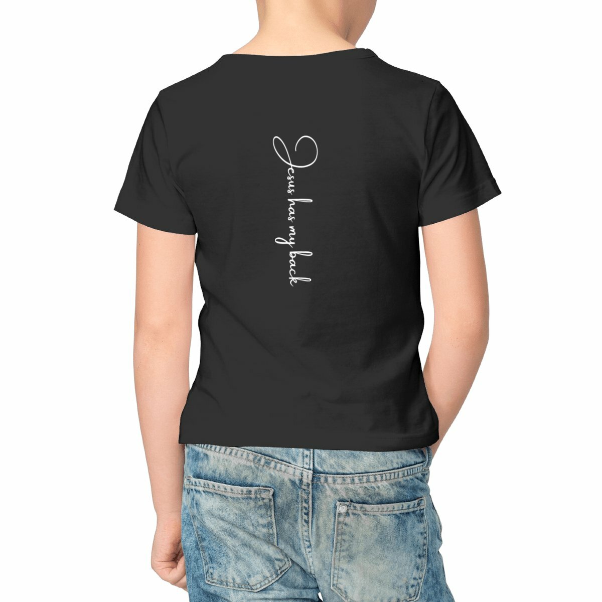 Image front Kids t-shirt - standard Jesus has my back