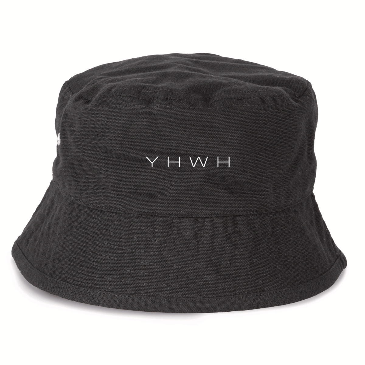 Image front 100% Recycled Bucket Hat - Premium Plus YHWH