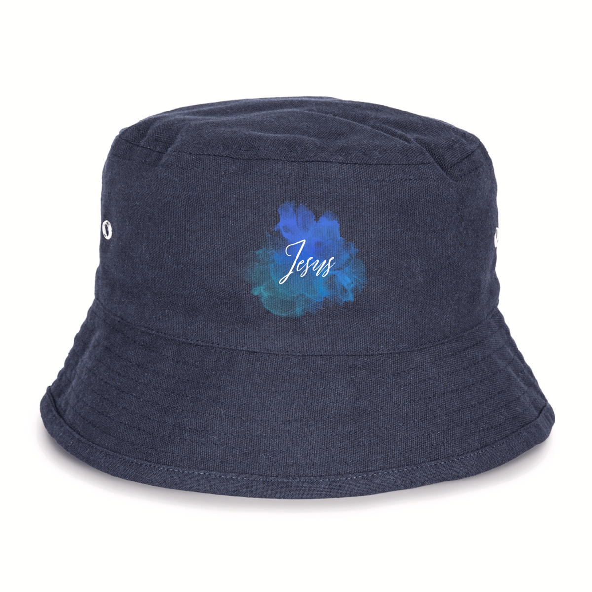 Image back Bucket Hat croce