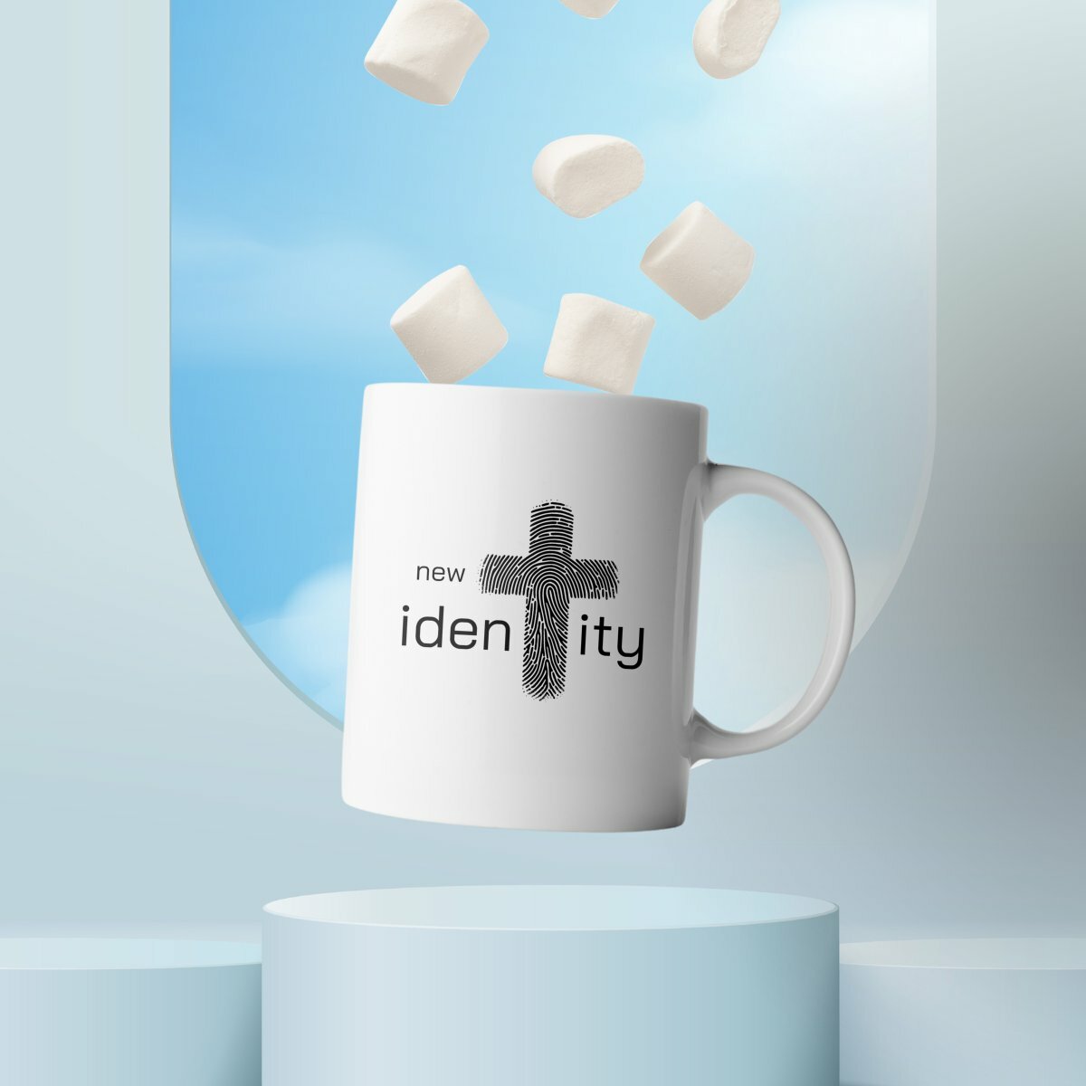 Image front Ceramic mug Premium New Identity
