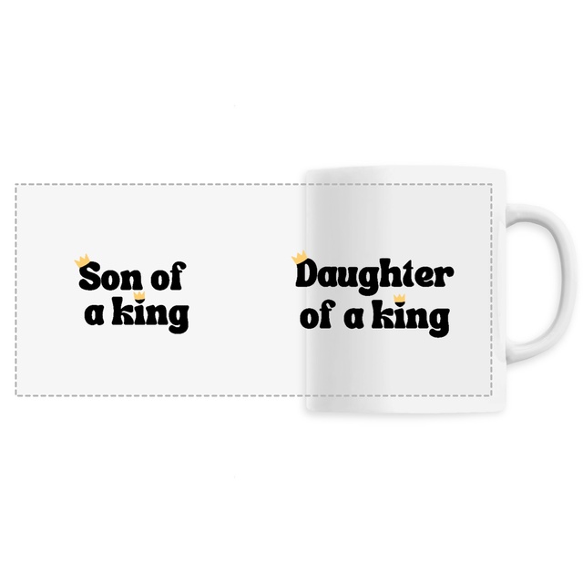 Image front Ceramic mug Premium Son daughter of a King