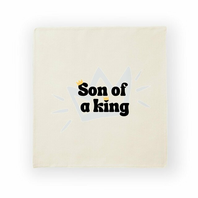 Image back Cushion cover Premium+ one side son of a king