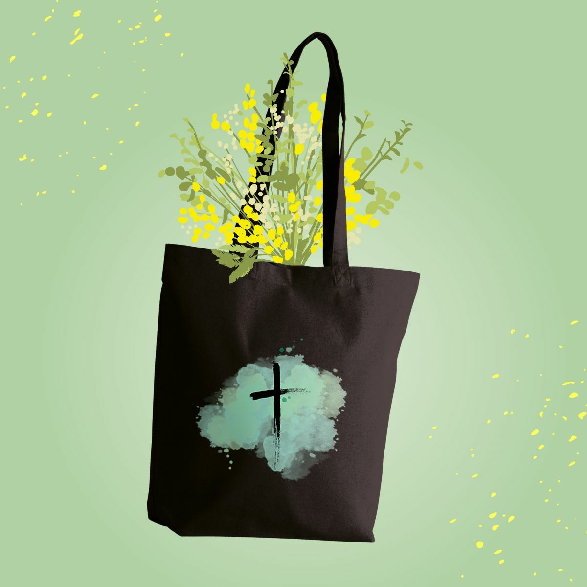 Image front Heavy totebag ink