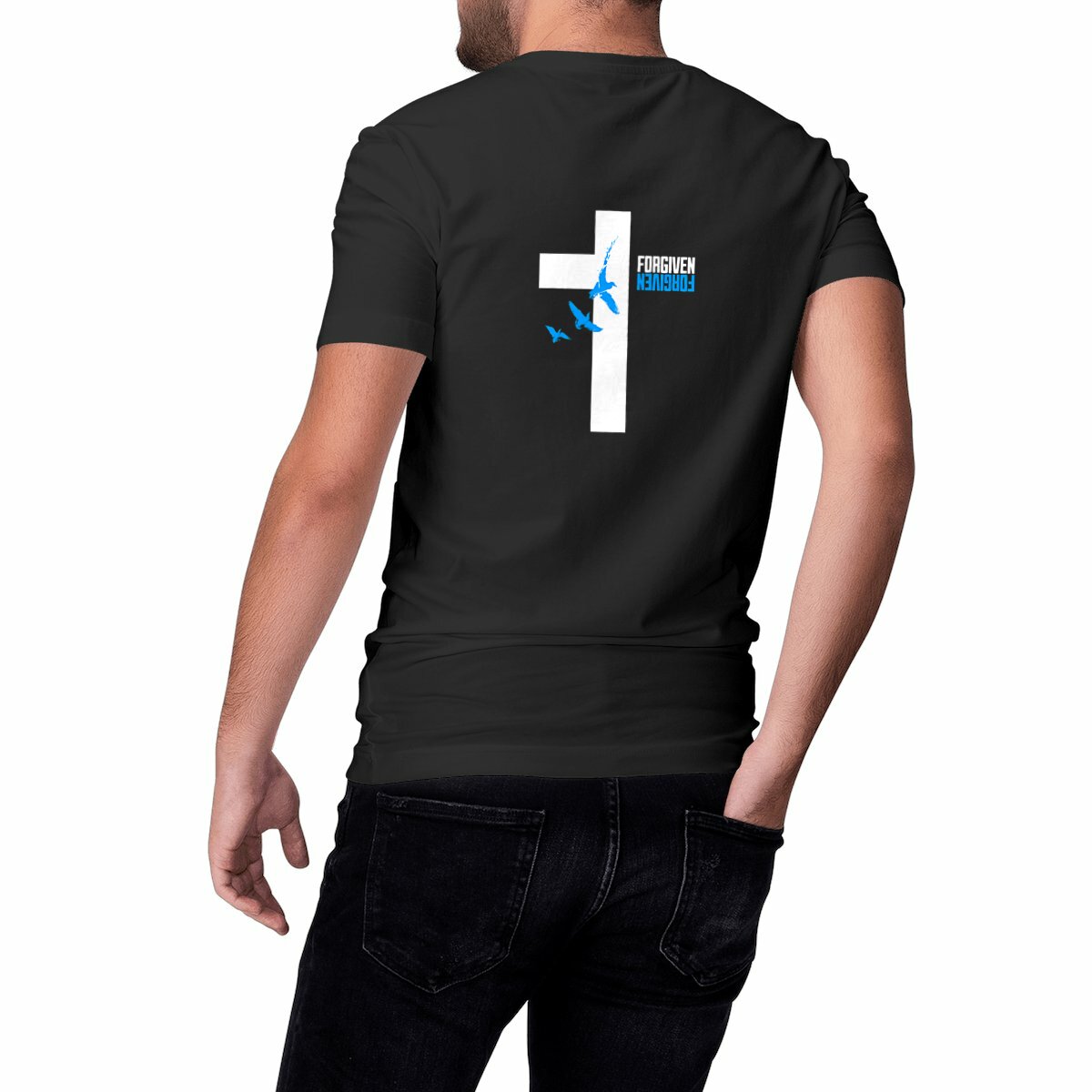 Image front Heavyweight Unisex t-shirt Premium+ Forgiven
