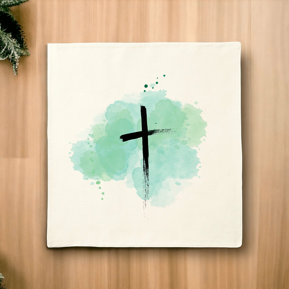 Image front Cushion cover Premium+ one side tache verte