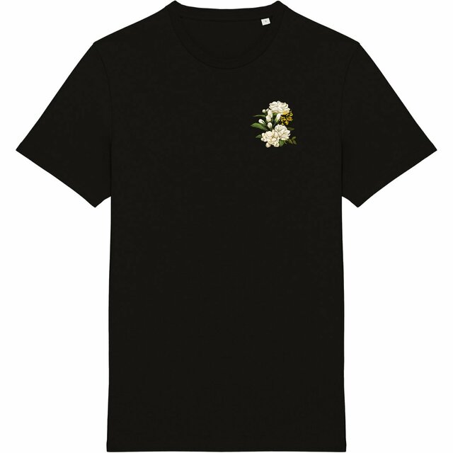 Image back Unisex t-shirt Made in Portugal "Saved by Grace"