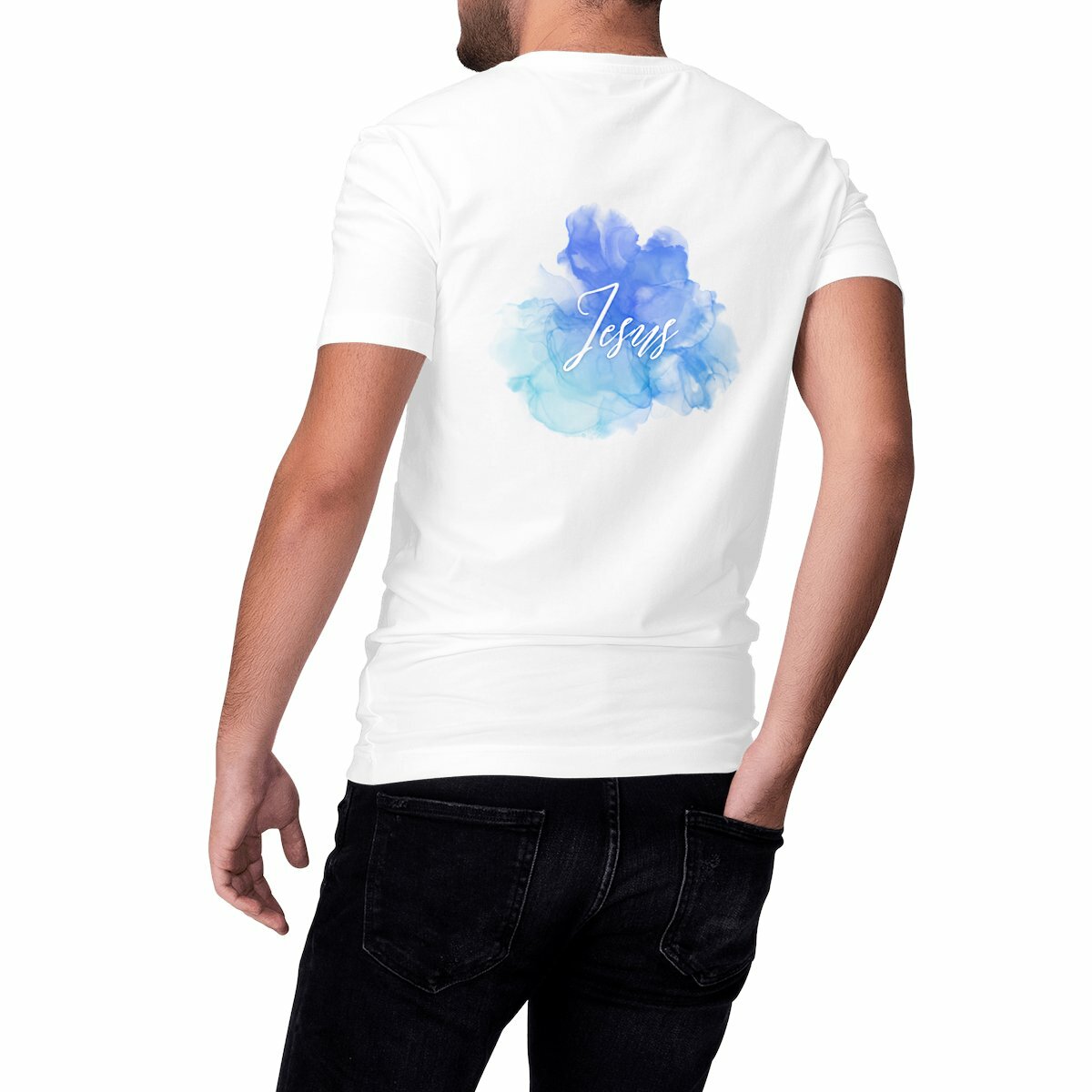 Image front Heavyweight Unisex t-shirt "croce"