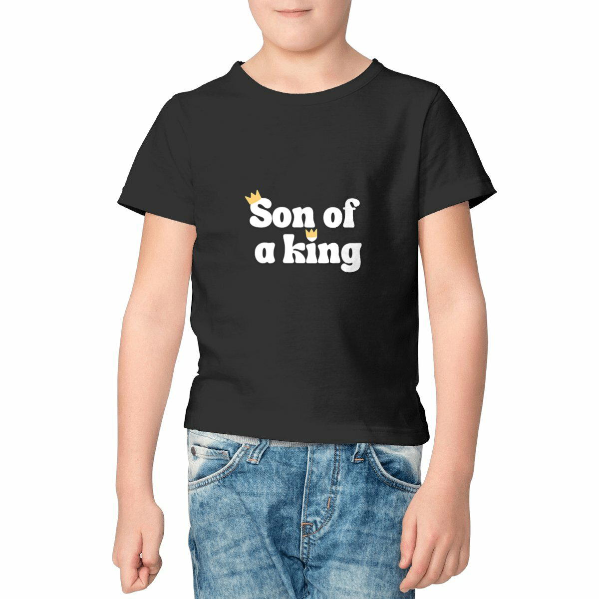 Image front Kids t-shirt Standard  Son of a King 
