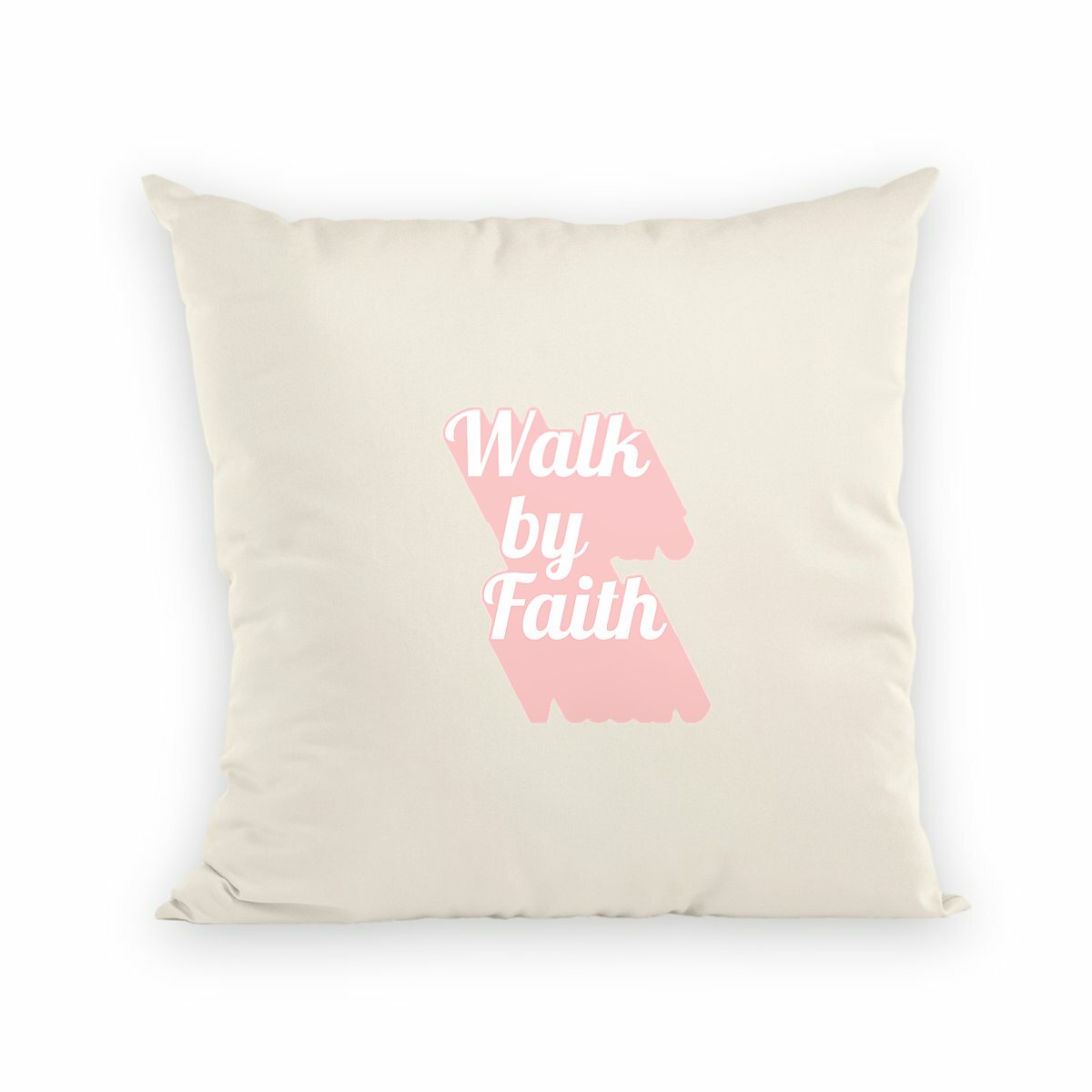 Image back Cushion Premium+ Walk by Faith