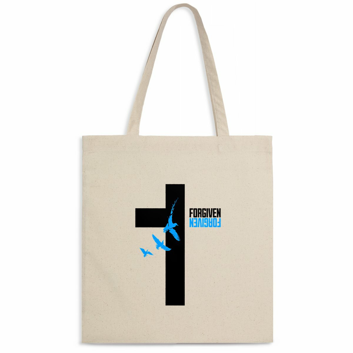 Image front Light totebag Premium Forgiven