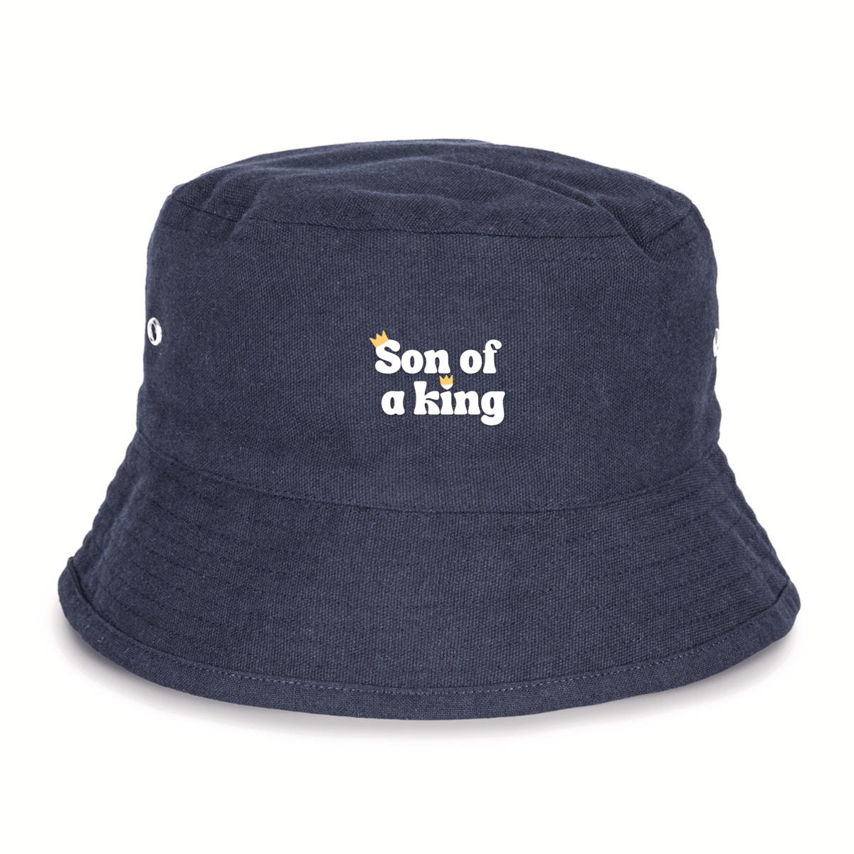 Image back 100% Recycled Bucket Hatk Premium+ Son of a King