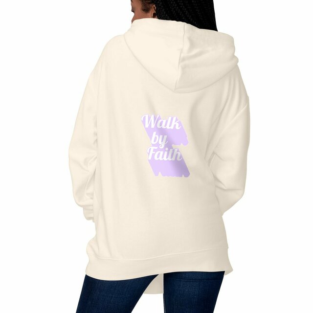 Image front Unisex hoodie Premium+ Walk by Faith