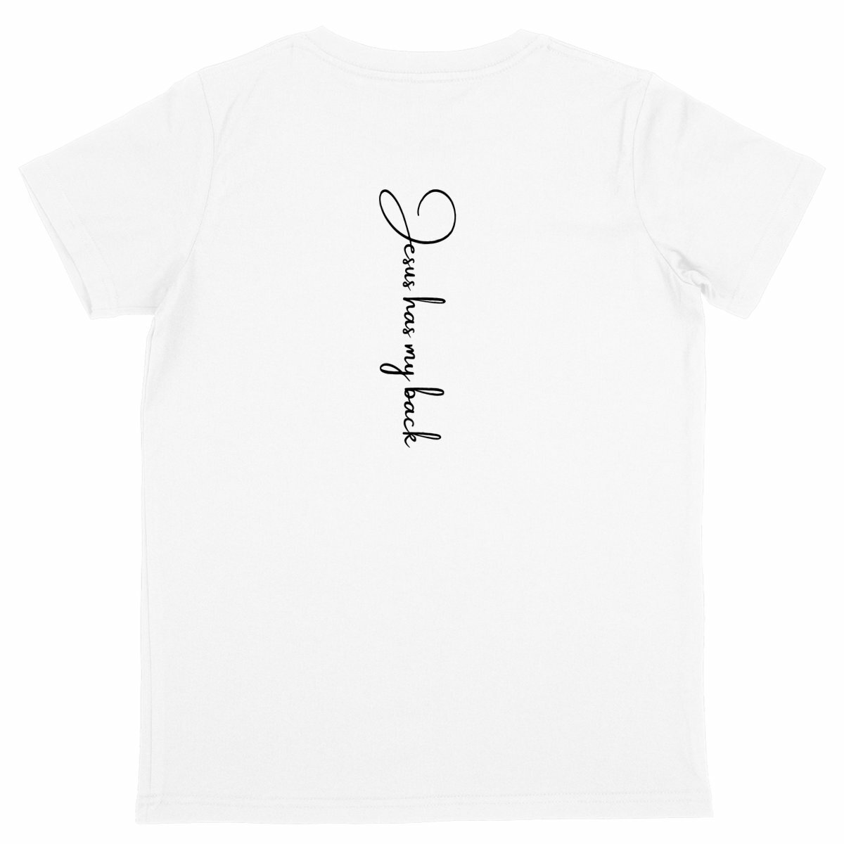 Image back Kids t-shirt - standard Jesus has my back