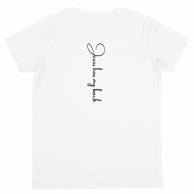 Image back Kids t-shirt - standard Jesus has my back