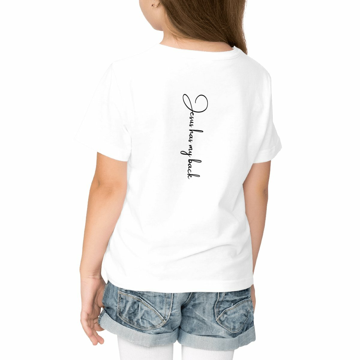 Image front Kids t-shirt - standard Jesus has my back